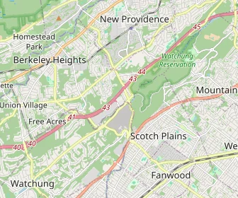 Area schools map